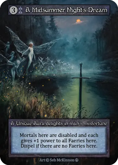 (FOIL) A Midsummer Night's Dream - Arthurian Legends - NM