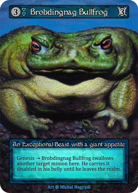 Brobdingnag Bullfrog - Beta* - NM