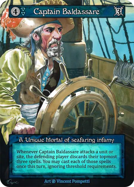 (FOIL) Captain Baldassare - Beta* - NM