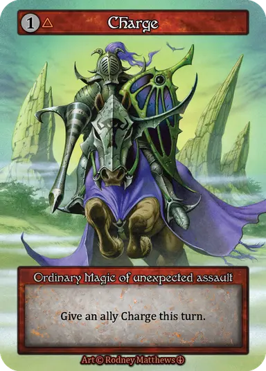 (FOIL) Charge - Arthurian Legends - NM