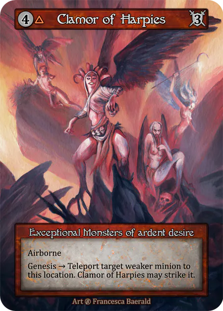 Clamor of Harpies - Beta* - NM