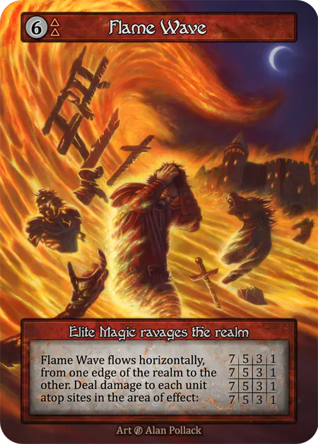 Flame Wave - Beta* - NM