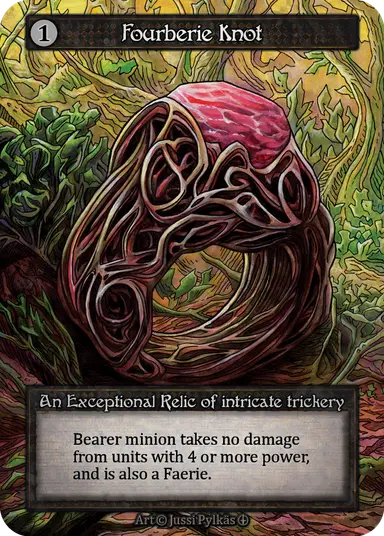 (FOIL) Fourberie Knot - Arthurian Legends - NM