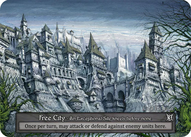 (FOIL) Free City - Beta* - NM