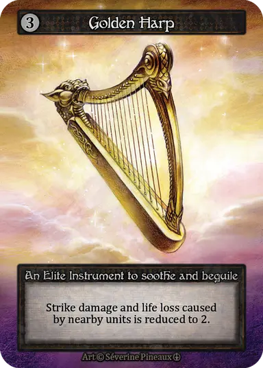 Golden Harp - Arthurian Legends - NM