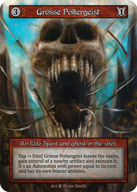 (FOIL) Grosse Poltergeist - Beta* - NM