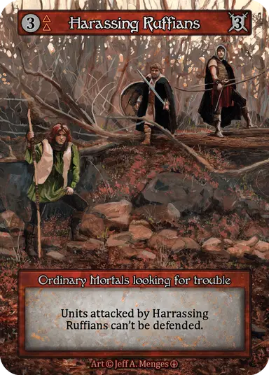 Harassing Ruffians - Arthurian Legends - NM