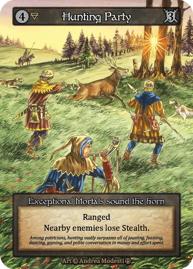 Hunting Party - Arthurian Legends - NM