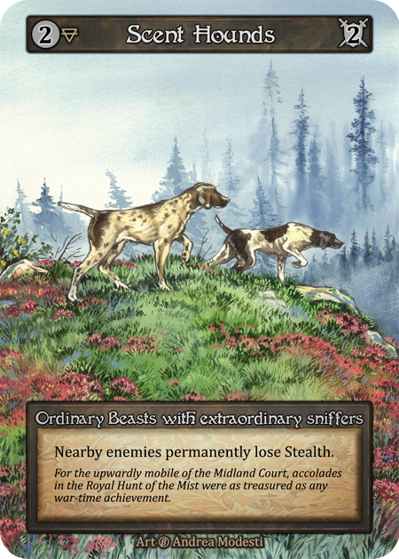 (FOIL) Scent Hounds - Beta* - NM