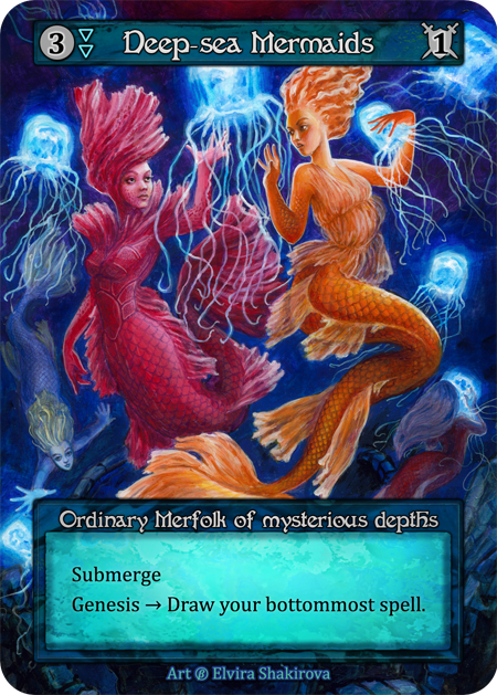 (FOIL) Deep-Sea Mermaids - Beta* - NM