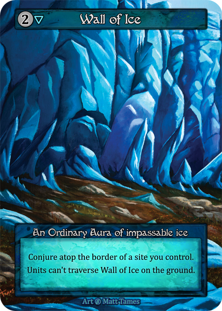 (FOIL) Wall of Ice - Beta* - NM