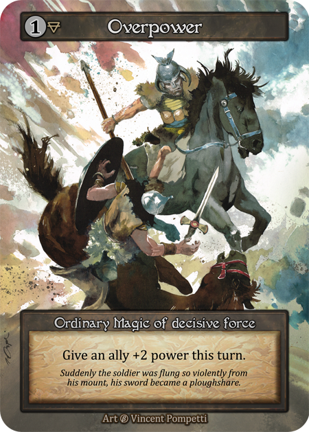 (FOIL) Overpower - Beta* - NM