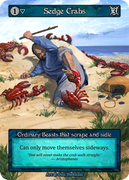 (FOIL) Sedge Crabs - Beta* - NM