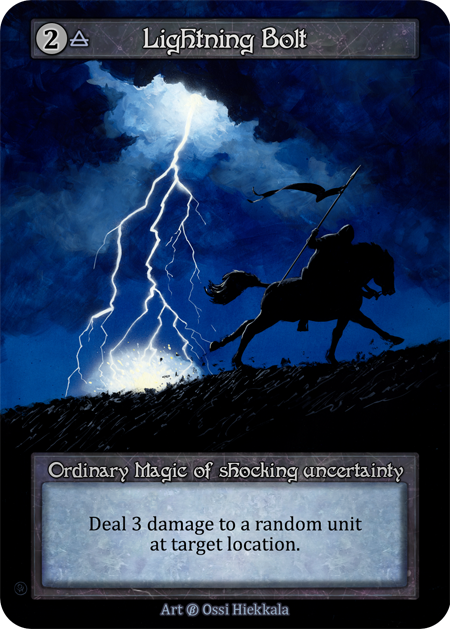 (FOIL) Lightning Bolt - Beta* - NM