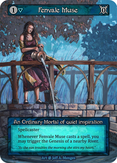 (FOIL) Fenvale Muse - Beta* - NM