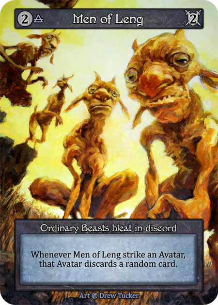 (FOIL) Men of Leng - Beta* - NM