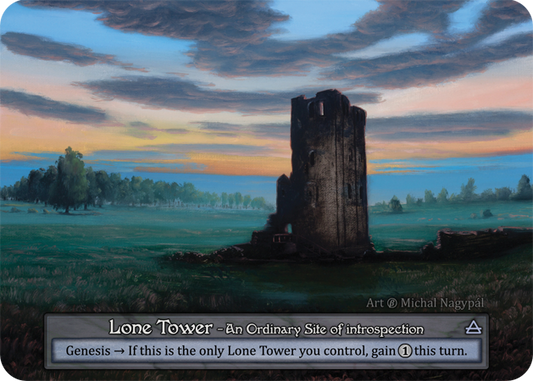 (FOIL) Lone Tower - Beta* - NM