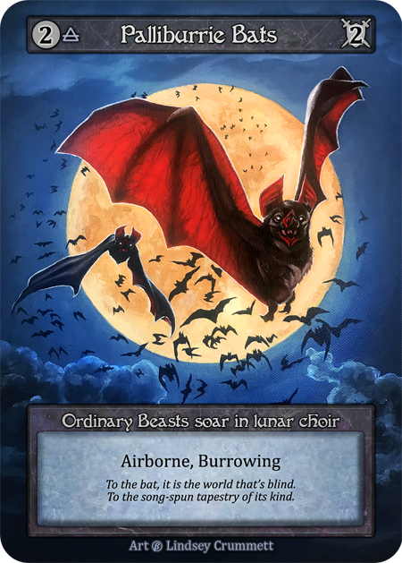 (FOIL) Palliburrie Bats - Beta* - NM