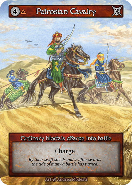 (FOIL) Petrosian Cavalry - Beta* - NM