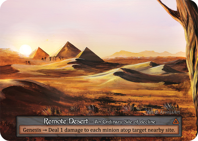 (FOIL) Remote Desert - Beta* - NM