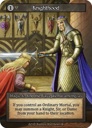 Knighthood - Arthurian Legends - NM