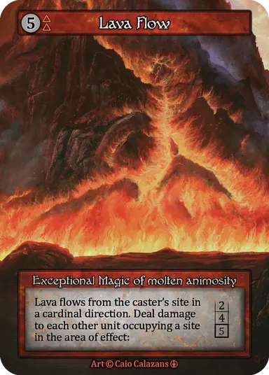 Lava Flow - Arthurian Legends - NM