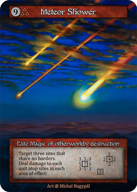 Meteor Shower - Beta* - NM