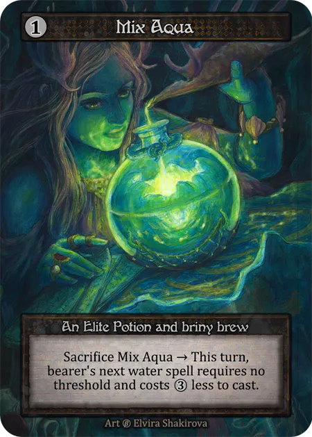 (FOIL) Mix Aqua - Beta* - NM