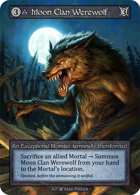 Moon Clan Werewolf - Beta* - NM