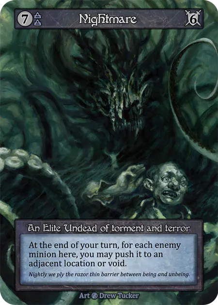 (FOIL) Nightmare - Beta* - NM