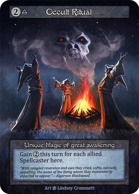 (FOIL) Occult Ritual - Beta* - NM