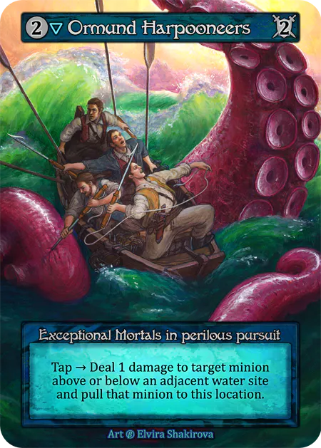 (FOIL) Ormund Harpooners - Beta* - NM