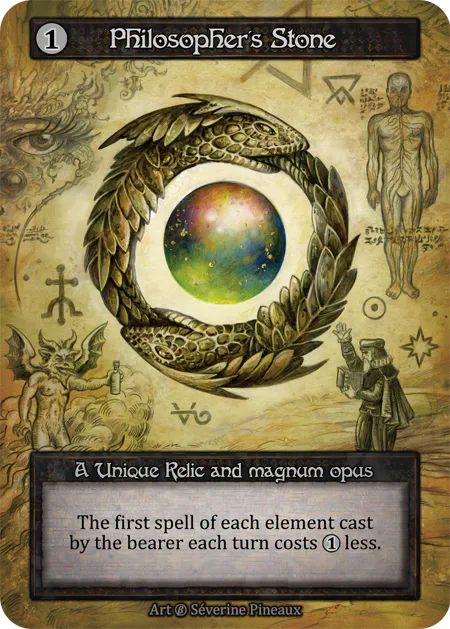 (FOIL) Philosopher's Stone - Beta* - NM