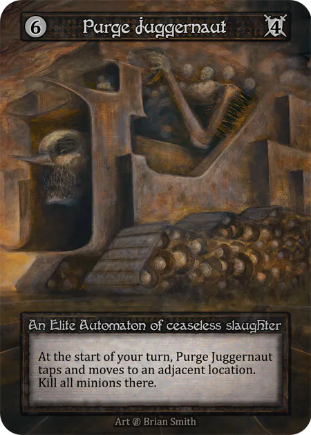 (FOIL) Purge Juggernaut - Beta* - NM