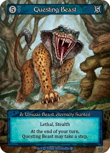 (FOIL) Questing Beast - Arthurian Legends - NM