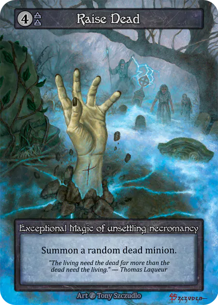 (FOIL) Raise Dead - Beta* - NM