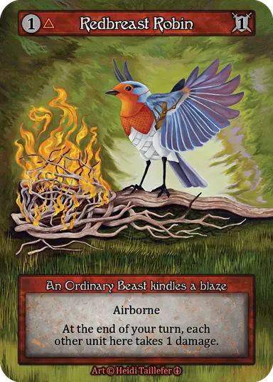 Redbreast Robin - Arthurian Legends - NM