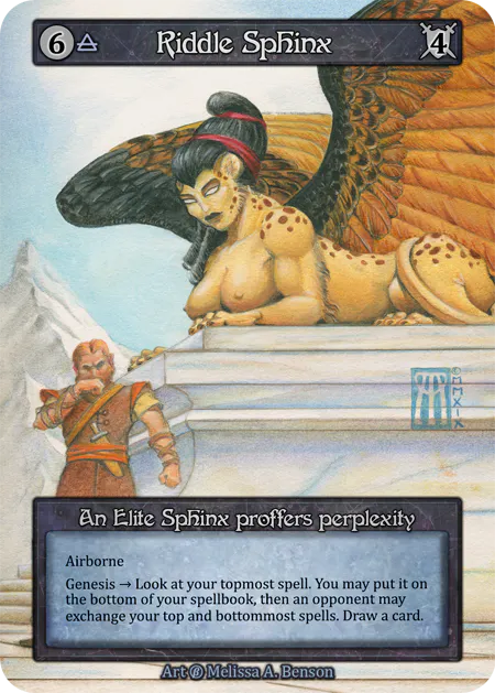 (FOIL) Riddle Sphinx - Beta* - NM