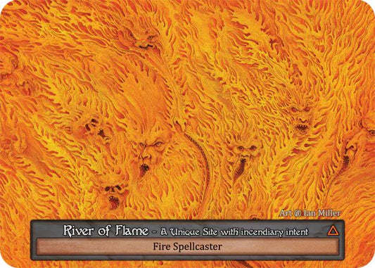 (FOIL) River of Flame - Beta* - NM