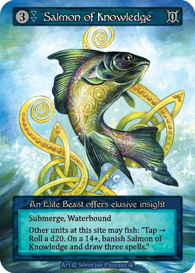 Salmon of Knowledge - Arthurian Legends - NM