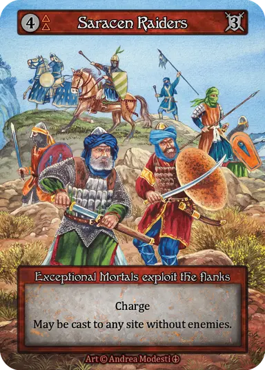 Saracen Raiders - Arthurian Legends - NM