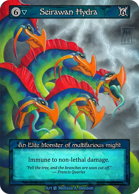 (FOIL) Seirawan Hydra - Beta* - NM