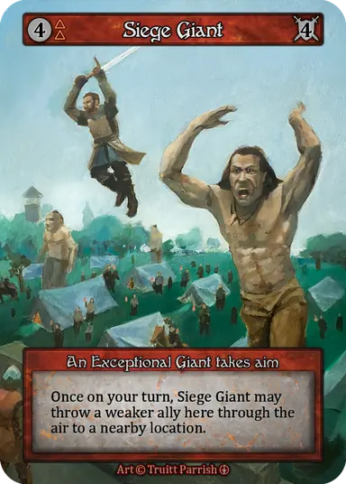 Siege Giant - Arthurian Legends - NM