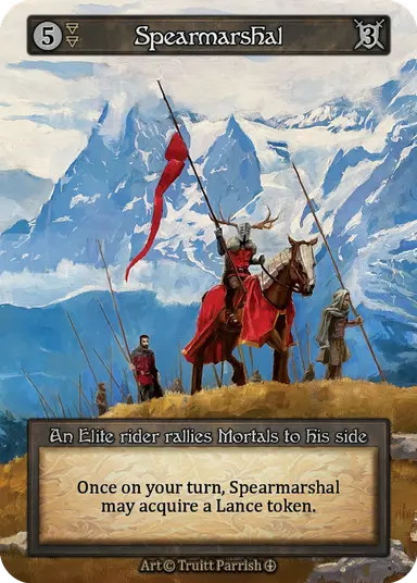 (FOIL) Spearmarshal - Arthurian Legends - NM