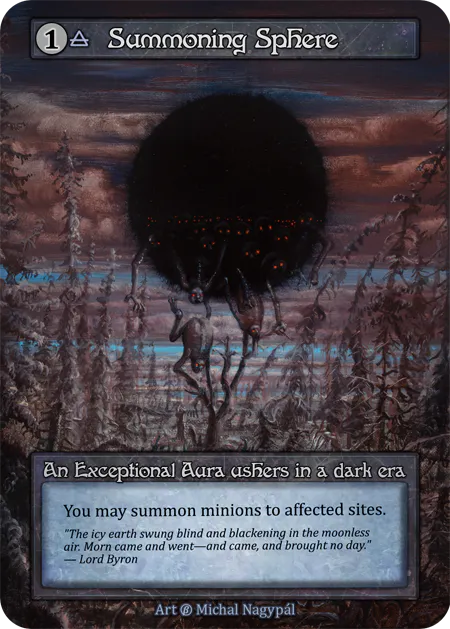 Summoning Sphere - Beta* - NM