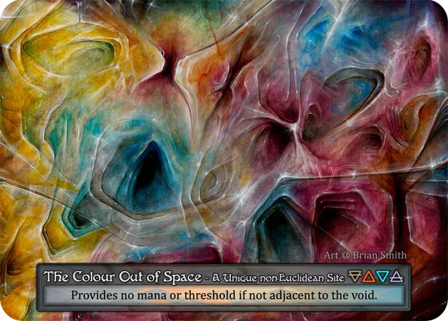 (FOIL) The Colour Out of Space - Beta* - NM