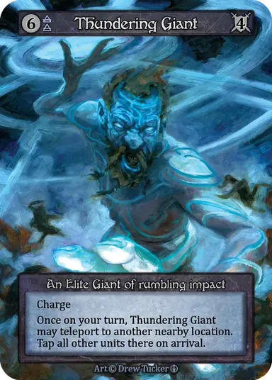 Thundering Giant - Arthurian Legends - NM