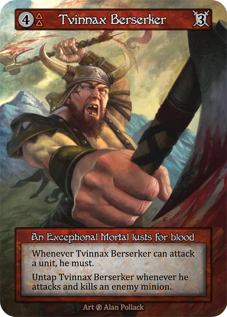 Tvinnax Berserker - Beta* - NM