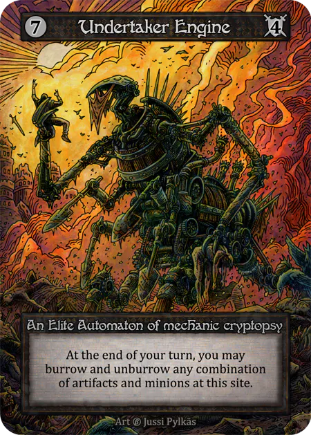 (FOIL) Undertaker Engine - Beta* - NM