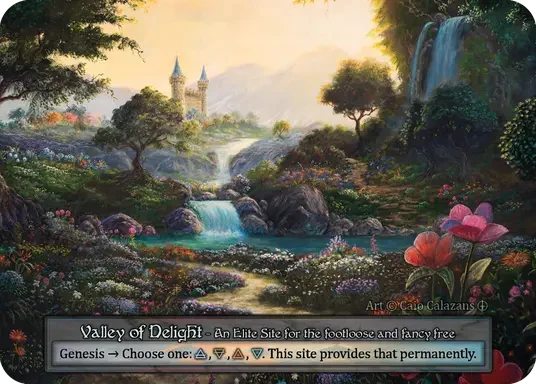 (FOIL) Valley of Delight - Arthurian Legends - NM